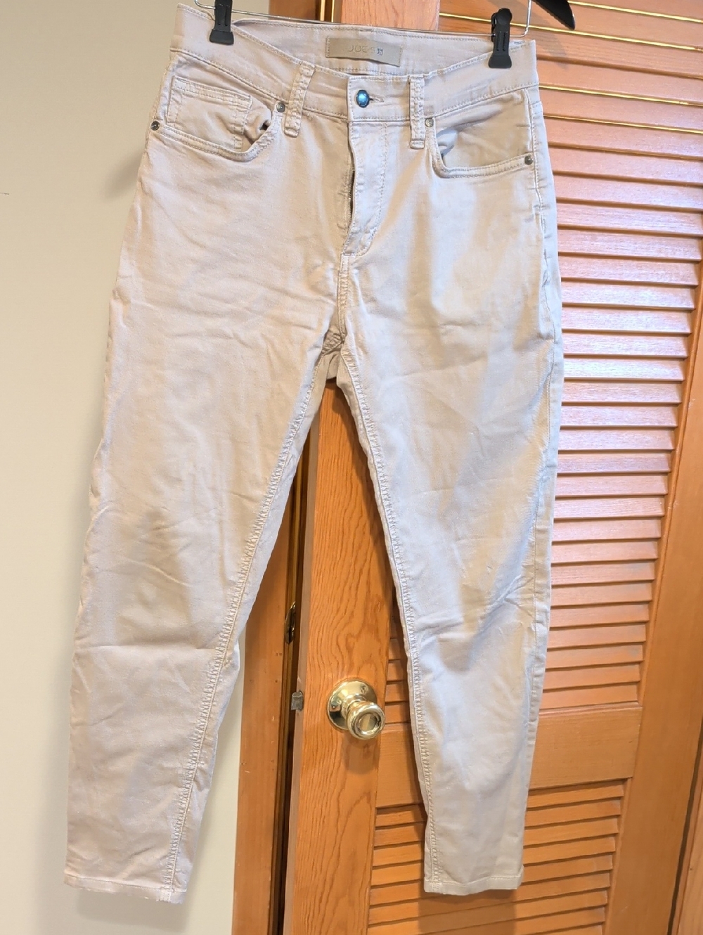Joe's Jeans Light Taupe Straight Pants